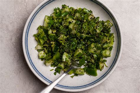 Green Onion And Herb Salad The Washington Post