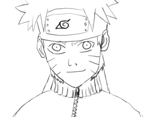 Naruto Sketch By T45h On Deviantart