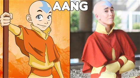 Avatar The Last Airbender Characters Real Life