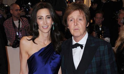Paul Mccartney Engaged To Girlfriend Nancy Shevell Daily Mail Online