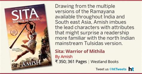 Review Sita Warrior Of Mithila By Amish Hindustan Times