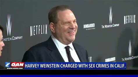 harvey weinstein charged with sex crimes in calif youtube