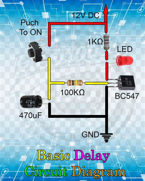 Digital Delay Circuit Diagram