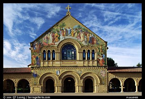 Picturephoto Memorial Chapel Early Morning Stanford University