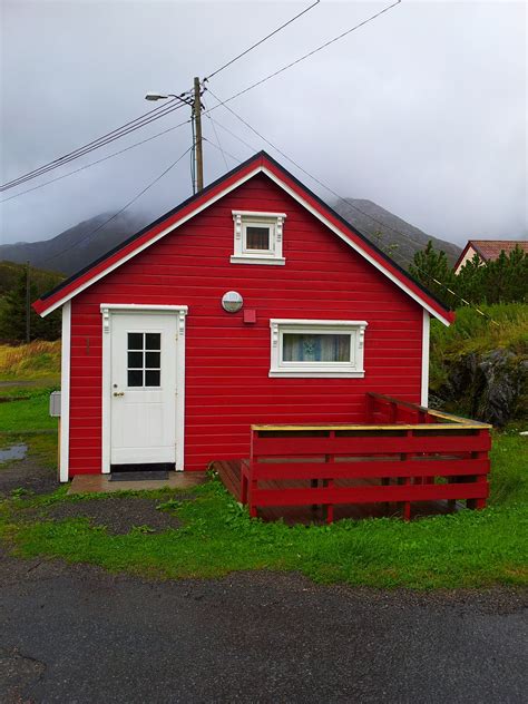 Red White And Black Painted House Free Image Peakpx