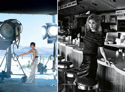 Vogue Uk Vogue Us Focus On Hollywood For Their Fall 2013