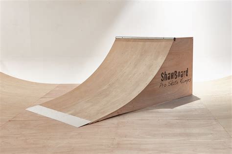 quarter pipe 2 high x 4 wide sb skate ramps