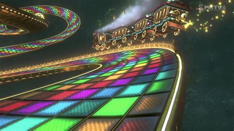Mario Kart Rainbow Road Wallpaper