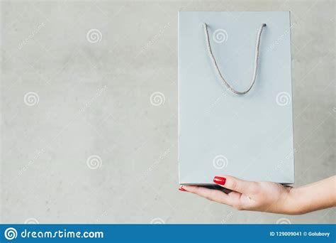 Shopping Addiction Consumerism Bag Woman Hands Stock Image Image Of