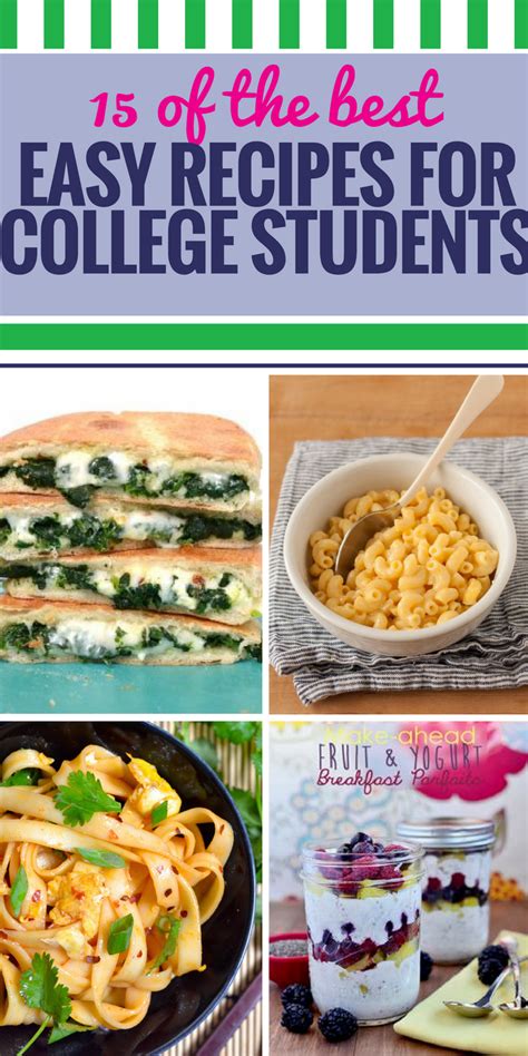 Easy And Healthy Recipes For College Students Healthy Recipe Usa
