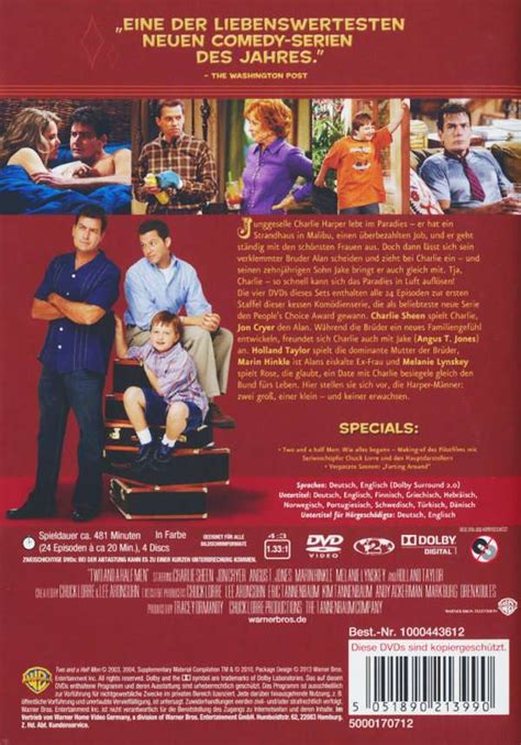 Two And A Half Men Season 1 4 Dvds Jpc