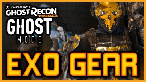 New Exo Gear In Ghost Recon Wildlands Ghost Mode Youtube