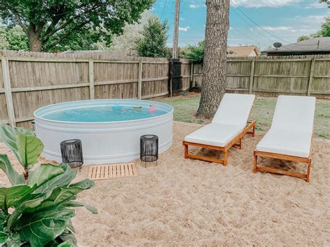 Stock Tank Pool Designs Transform Your Backyard Into A Summer Oasis