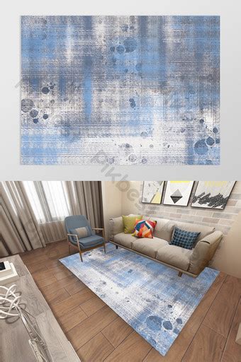 Moroccan Modern Style Abstract Texture Living Room Carpet Pattern