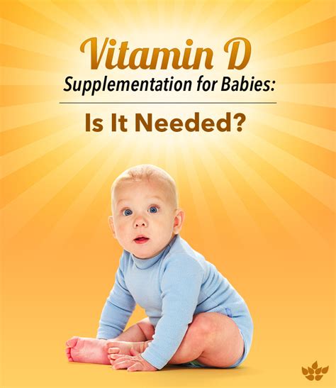 Babies who are being breastfed should be given a daily vitamin d supplement from birth, whether or not you're taking a supplement containing vitamin d yourself. Vitamin D Supplementation for Babies: Is It Needed ...