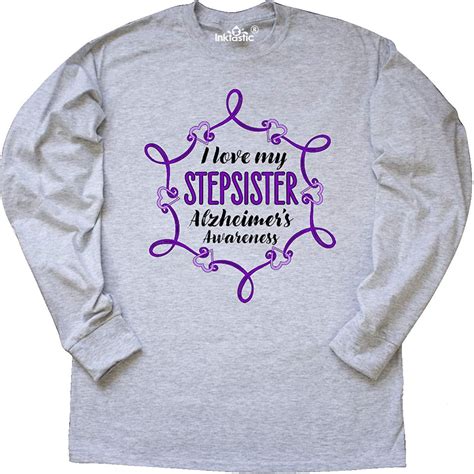 Inktastic I Love My Stepsister Alzheimers Awareness With