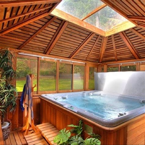 Hot Tub Enclosure Ideas Build A Diy Hot Tub Hot Tub House Hot Tub Patio Indoor Hot Tub