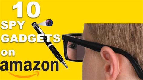 10 Cool Spy Gadgets You Can Buy On Amazon Youtube