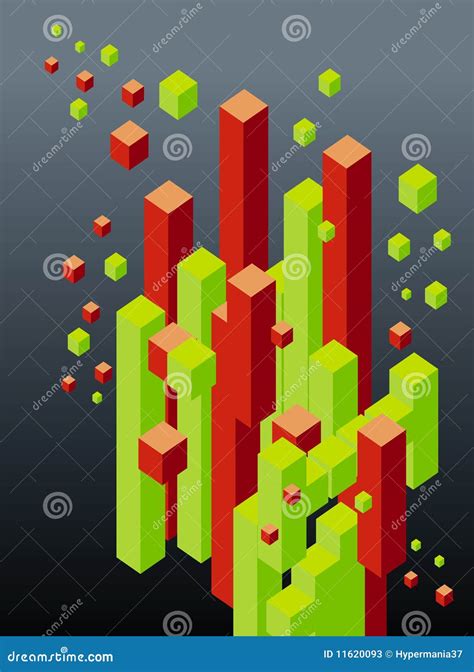 Abstract 3d Blocks Stock Illustration Illustration Of Construction