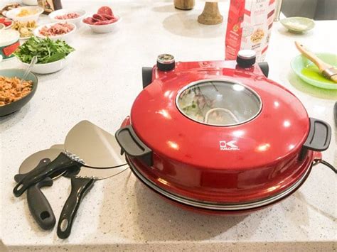 Kalorik Hot Stone Pizza Oven Review And Giveaway Steamy Kitchen Recipes