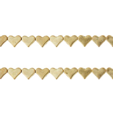 Gold Metal Heart Beads 6mm By Bead Landing™ Michaels