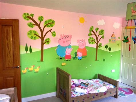 Let us know if you want changes. Pappa Pig Room (With images) | Pig mural, Peppa pig ...