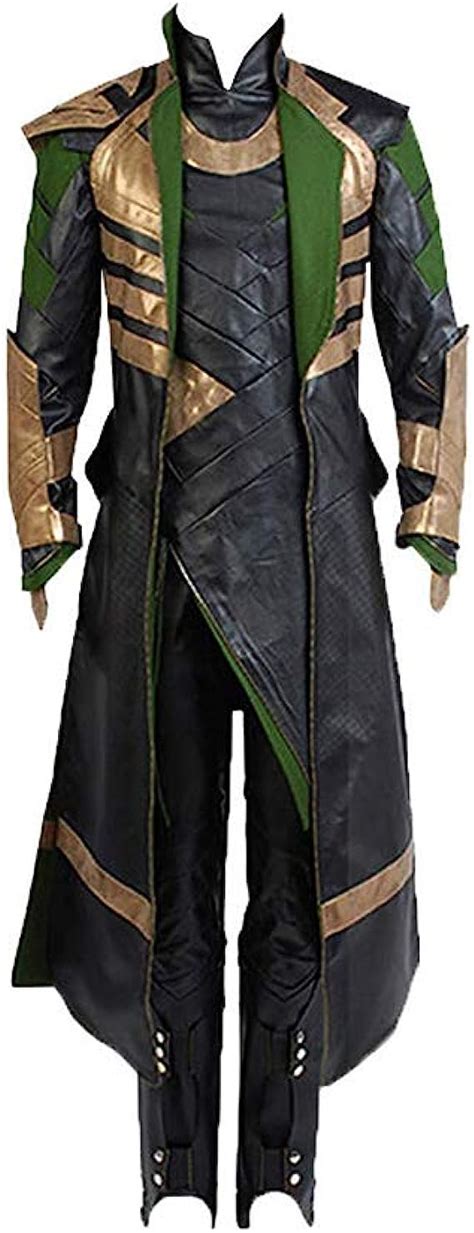 Coskey Mens Loki Costume Full Set With Accessories The Dark World