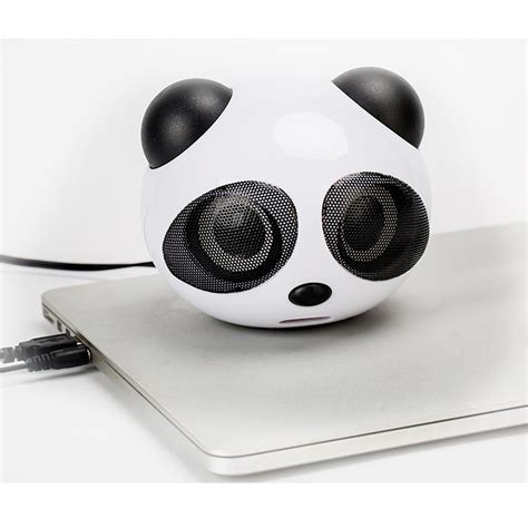 Robot Check Cute Panda Computer Speaker Sound Speaker