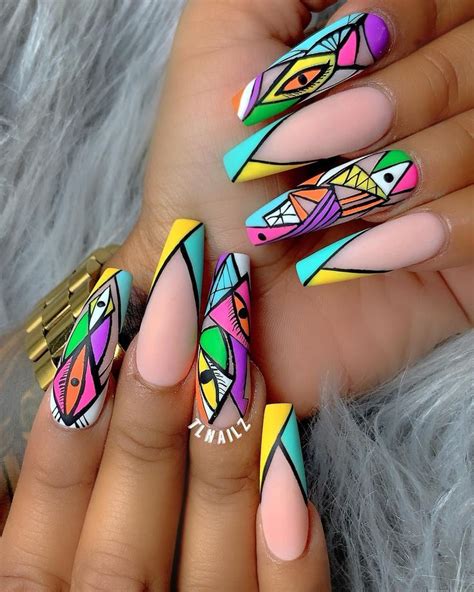 The Best Abstract Nail Art To See Before Your Next Salon Trip With