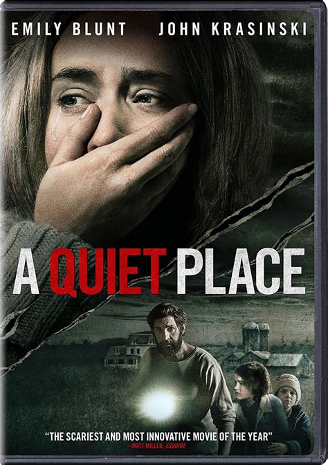 A Quiet Place Emily Blunt John Krasinski Movies And Tv