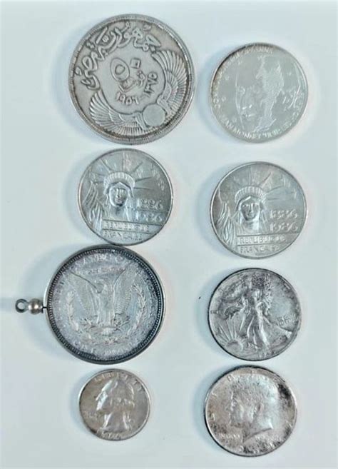 Egypt France United States Lot Various Coins 18791992 Catawiki