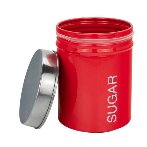 Metal Sugar Canister By Harbour Housewares