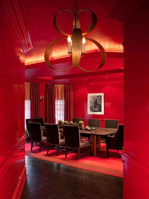 Dipped In Cherry Monochromatic Rooms