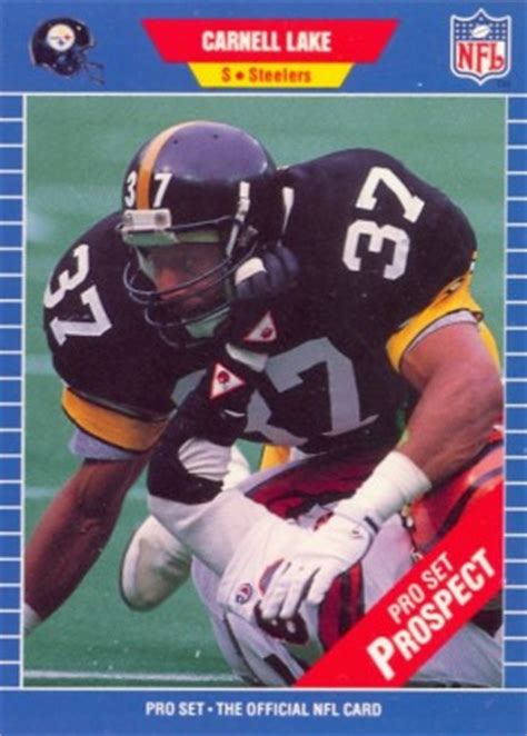 See more of 1989 pro set football cards on facebook. 1989 Pro Set Carnell Lake #548 Football Card Value Price Guide