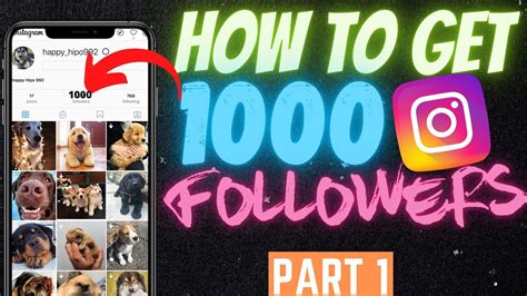 How To Get 1000 Instagram Followers In 1 Week Youtube