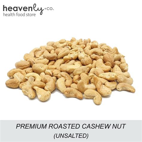 Premium Roasted Cashew Nut Unsalted Ready To Eat Kacang Jagus