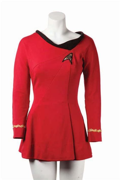 Womans Starfleet Uniform From Star Trek The Original Series