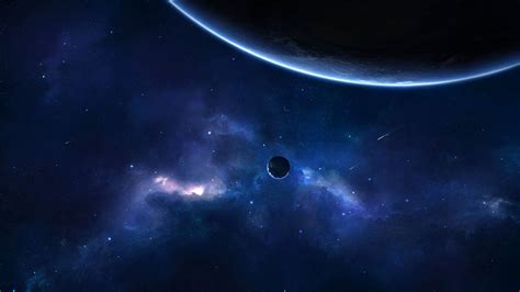 Download Wallpaper 1920x1080 Planet Space Stars