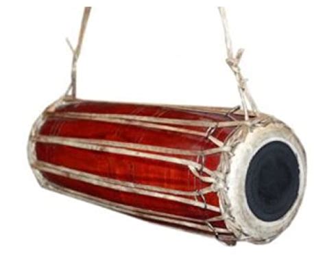 Himalayan Craft Madal Drum Wooden Nepali Folk Instrument Authentic