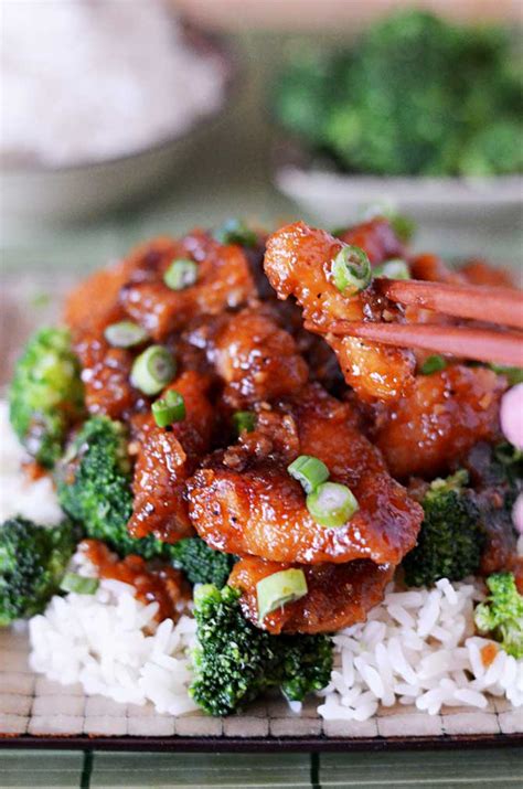 Let's take an example to understand the concept better. Crock Pot General Tso's Chicken - Host The Toast
