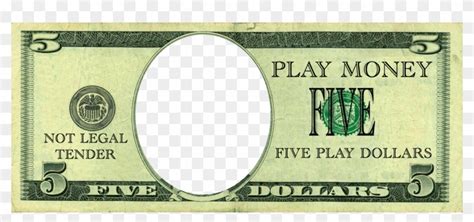 5 Bill Clipart Collection Svg Royalty Free Stock 5 Dollar Bill Play