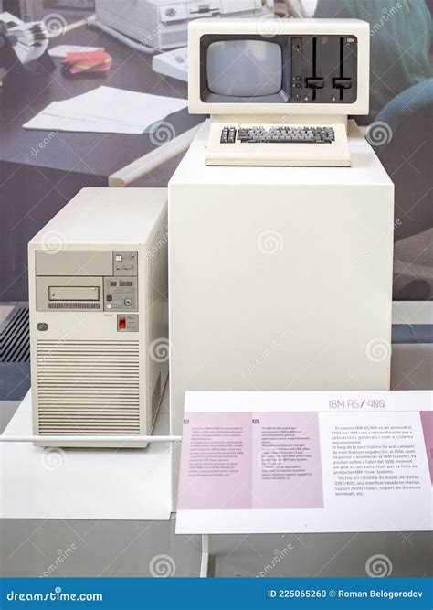 1988 Ibm As400 Minicomputer System Editorial Image Image Of Computer