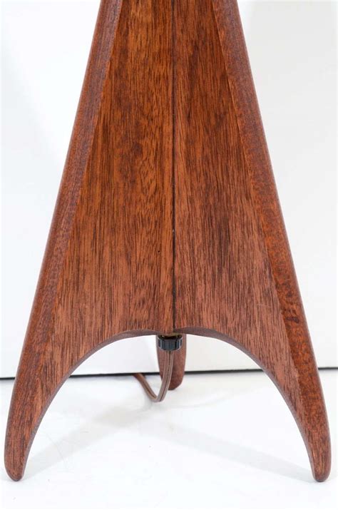 10% coupon applied at checkout save 10% with coupon. Mid Century Wood Tripod Base Table Lamp at 1stdibs