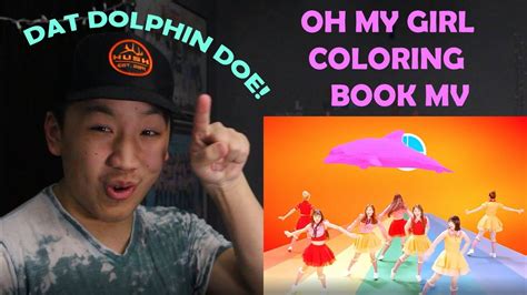 Oh My Girl Coloring Book Mv Reaction Giveaway Youtube