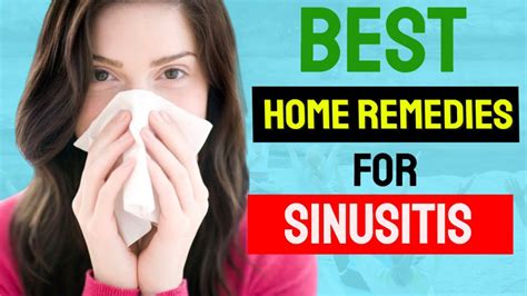 12 Best Home Remedies For Sinusitis Youtube