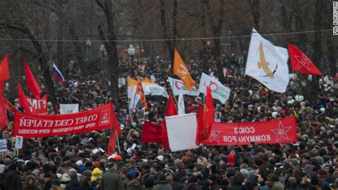 Moscow Protesters Want Free Elections Not Revolution
