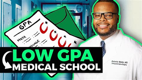 How To Get Accepted To Medical School With A Low Gpa Youtube
