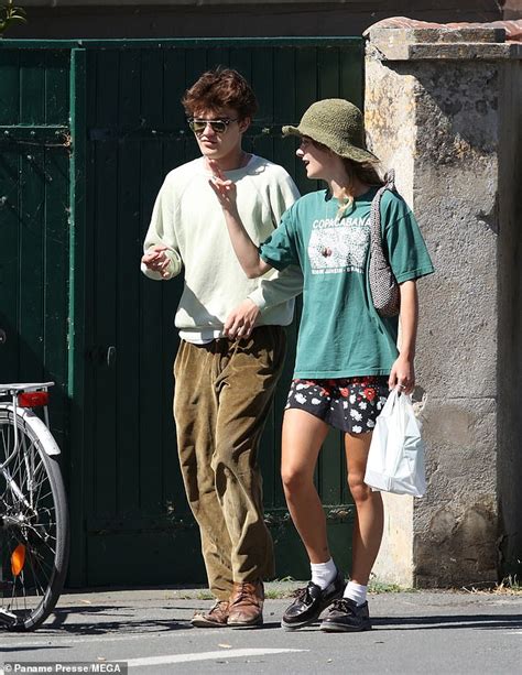 Vanessa Paradis Heads Out With Son Jack And His Model Girlfriend