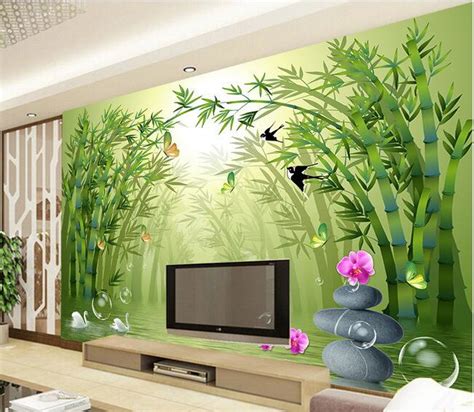 3d Wallpaper Custom Mural Non Woven 3d Room Wallpaper Fresh Bamboo