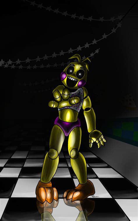 Fnaf2 Toy Chica By Maiku Arevir On Deviantart